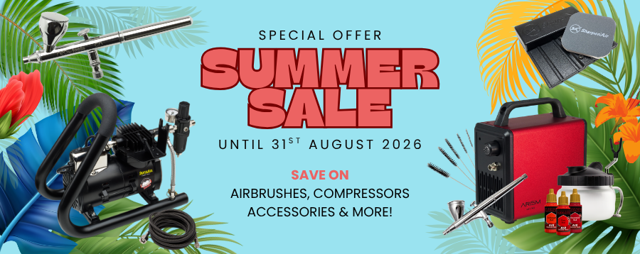 Save on Airbrushes, Compressors, Accessories & More!