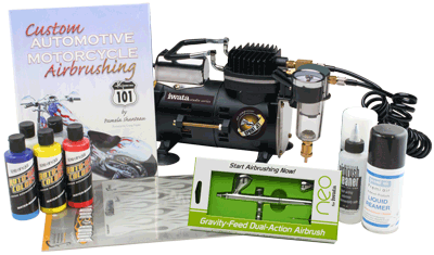 Compressor and Airbrush kits for all applications!