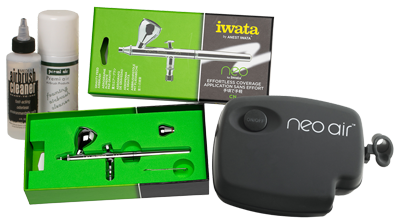 Iwata Beginner Airbrush Kit with Neo CN - Barlow's Tackle