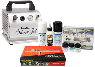 Iwata Airbrush Kit >> Iwata Modeller Airbrush Kit With Silver Jet Compressor Airbrushes Com Iwata Airbrush Kit >> Iwata Modeller Airbrush Kit With Silver Jet Compressor Airbrushes Com