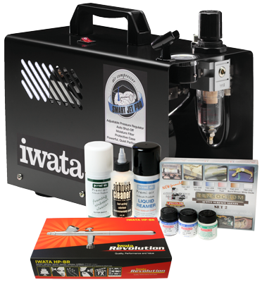 Iwata Airbrush Kit >> Iwata Modeller Airbrush Kit With Smart Jet Pro Compressor Iwata Airbrush Kit >> Iwata Modeller Airbrush Kit With Smart Jet Pro Compressor