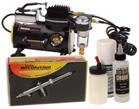 Iwata Professional Spray Tanning Kit with Sprint Jet Compressor